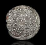 Livonia. Lot of 3 coins: 1 Schilling 1577/1578 / Riga, Postzegels en Munten