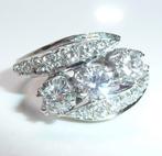 Ring - 14 karaat Witgoud - 1.60ct. tw. Diamant (Natuurlijk), Nieuw