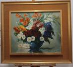 École européenne (XX) - Bouquet Realista, Antiquités & Art, Art | Peinture | Classique