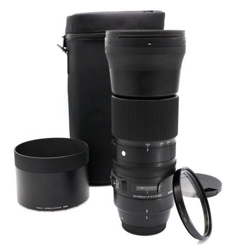 Sigma 150-600mm F/5-6.3 DG OS HSM Contemporary + Sigma 95mm, Audio, Tv en Foto, Fotocamera's Digitaal
