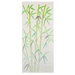 Bamboe Vliegengordijn 90x200 | Tweede Kansje | Voor Balkon, Doe-het-zelf en Bouw, Hordeur, Nieuw, 200 tot 215 cm, Hout