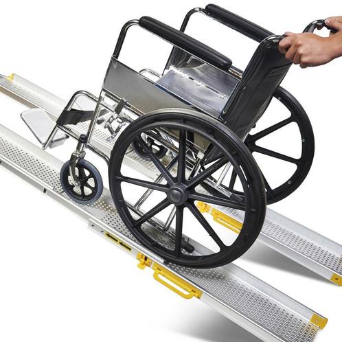 Datona Dubbel uitschuifbare oprijplaat - 240 cm (2 stuks) -, Auto diversen, Auto-accessoires, Ophalen of Verzenden