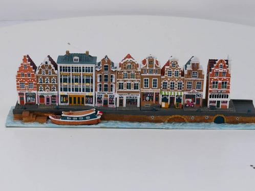 Amsterdamse miniatuurwinkels aan kanaal #3143 (Gebouw), Hobby & Loisirs créatifs, Modélisme | Figurines & Dioramas, Enlèvement ou Envoi