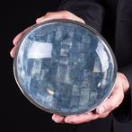 Bol mosaïque de corail bleu incroyable - Argent 925 Corail