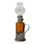 Olielamp - Glas, Metaal - Antieke Collectie