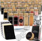 2dekans | Soothe 48 Glazen Kruidenpotjes Vierkant met Bamboe, Huis en Inrichting, Ophalen of Verzenden, Nieuw