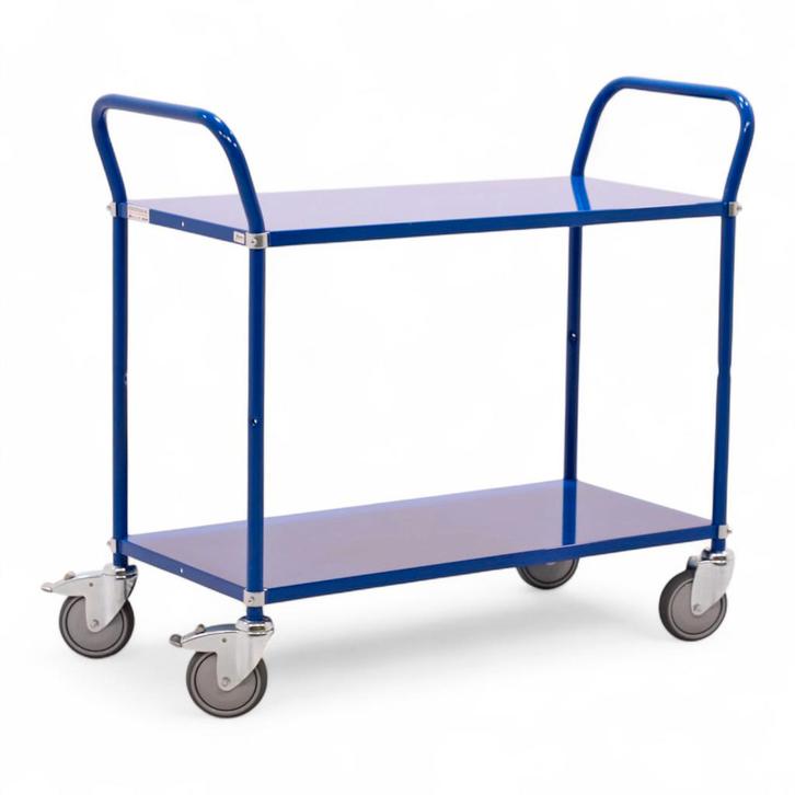 Gebruikte Tafelwagen 2 duwbeugels, Doe-het-zelf en Bouw, Transportwagens, Gebruikt, Ophalen of Verzenden