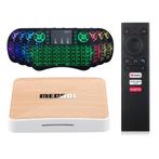 KM6 TV Box Mediaspeler Android 10.0 Kodi met Draadloos RGB, Verzenden