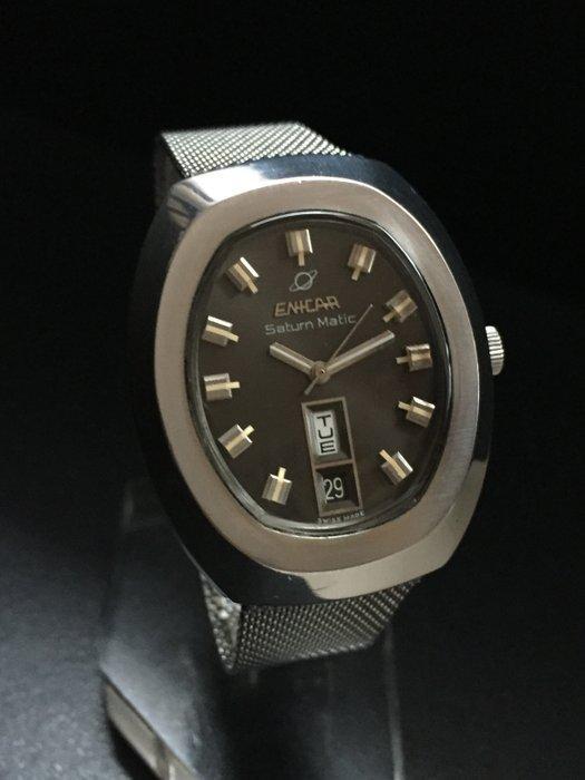 Enicar - Saturn Matic Day/Date Calibre AR 1147 - Zonder, Bijoux, Sacs & Beauté, Montres | Hommes