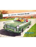 1961 TRIUMPH HERALD CABRIOLET BROCHURE NEDERLANDS, Nieuw