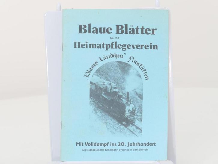 Blaue Blätter Nr. 2a Heimatpflegeverein Blanes Ländchen.., Boeken, Vervoer en Transport, Nieuw, Ophalen of Verzenden