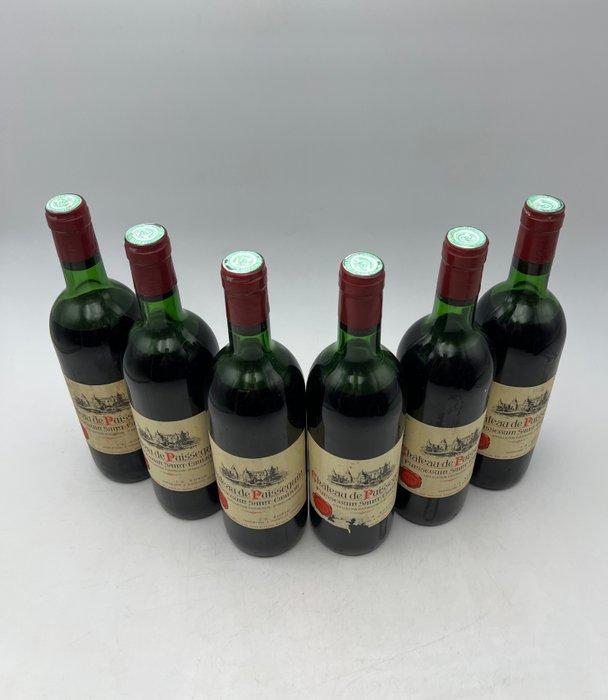 1975 Château de Puisseguin - Bordeaux, Saint-Émilion - 6, Verzamelen, Wijnen