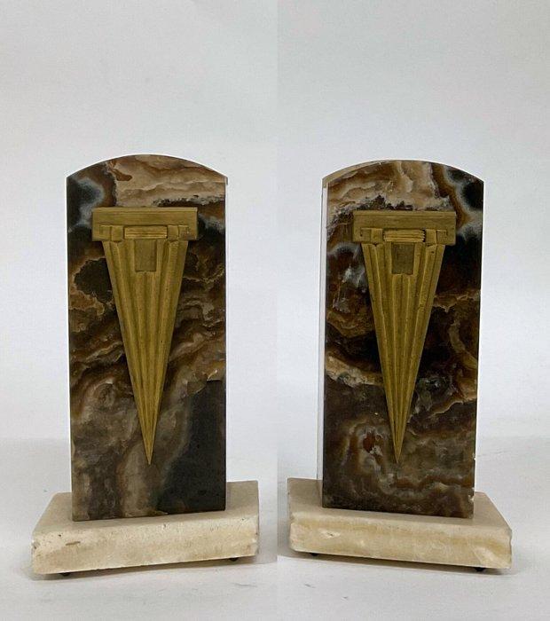 Decoratief ornament (2) - Frankrijk - Cassolette art deco, Antiek en Kunst, Kunst | Designobjecten