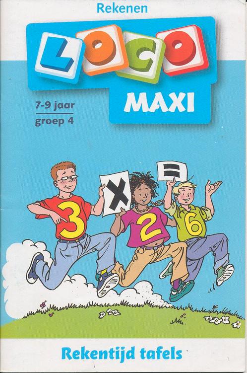 Maxi Loco Rekentijd Tafels groep 4, Boeken, Schoolboeken, Verzenden