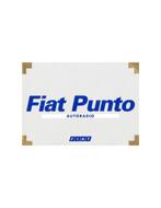 1999 FIAT PUNTO AUTORADIO INSTRUCTIEBOEKJE NEDERLANDS