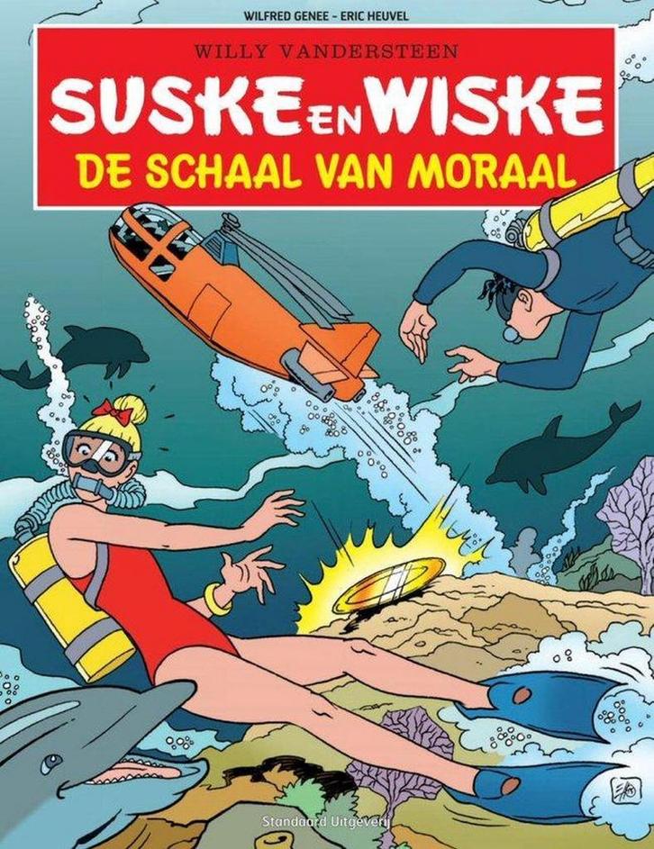 Suske en Wiske - De schaal van moraal 9789903244100, Boeken, Overige Boeken, Gelezen, Verzenden