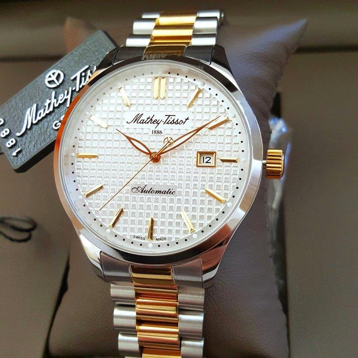 Mathey-Tissot - Automatic - Swiss Made - Gold Steel -, Handtassen en Accessoires, Horloges | Heren