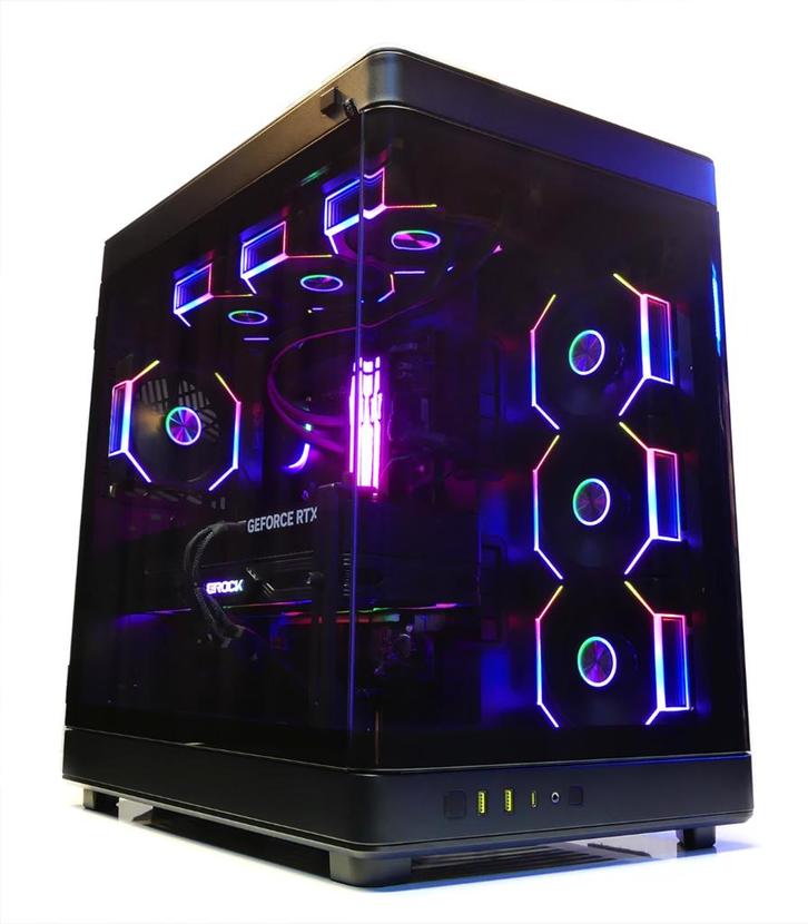 BitBull Ryzen 7 9800X3D Game PC – GeForce RTX 5090 32GB, Informatique & Logiciels, Ordinateurs de bureau, Enlèvement ou Envoi
