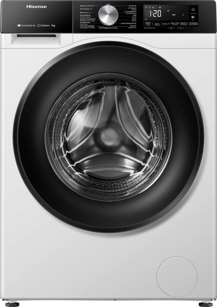 Hisense 3s Serie Wf3s8043bw3blx - Wasmachine Steam Wash 8kg, Electroménager, Lave-linge, Enlèvement ou Envoi