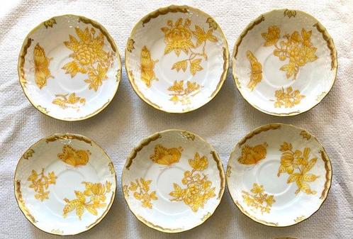 Herend - Theekopjesset voor 6 personen (6) - Victoria, Antiek en Kunst, Antiek | Meubels | Tafels