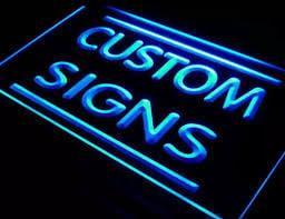 Op maat gemaakt - eigen ontwerp- LED neon bord *20x30cm* VER, Huis en Inrichting, Lampen | Overige, Nieuw, Verzenden