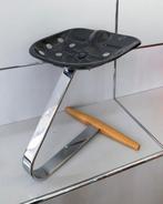 Zanotta - Achille Castiglioni - Tabouret - Mezzadro - Noir -