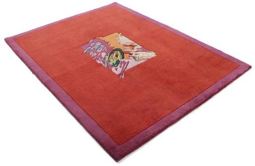 Nepal - Vloerkleed - 196 cm - 152 cm, Huis en Inrichting, Stoffering | Tapijten en Vloerkleden