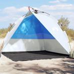 vidaXL Strandtent waterdicht snelontgrendeling azuurblauw, Caravans en Kamperen, Nieuw