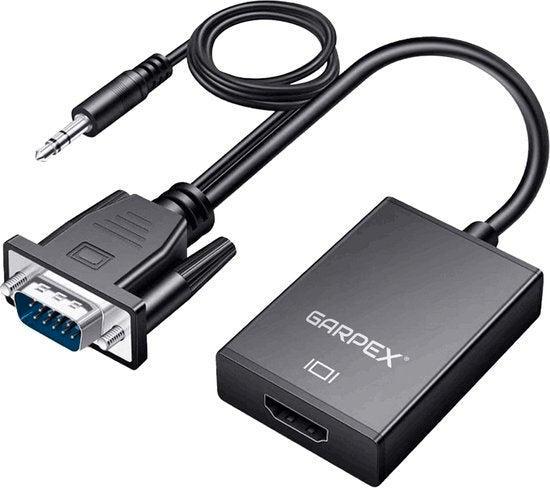 Tweedekans | Garpex® VGA naar HDMI Adapter Converter -, Computers en Software, Pc- en Netwerkkabels, Ophalen of Verzenden