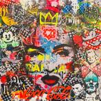 Mikko (1982) - Madonna Beauty Pop-Art Collage (UV Light!), Antiek en Kunst, Kunst | Schilderijen | Modern