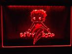 Betty Boop neon bord lamp LED verlichting reclame lichtbak X, Verzenden