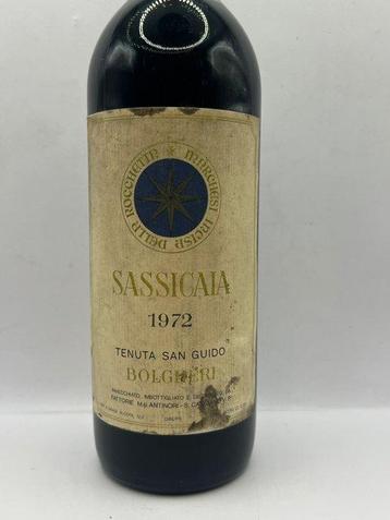 1972 Tenuta San Guido, Sassicaia - Bolgheri Riserva - 1 Fles