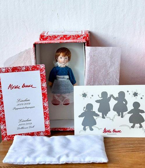 Käthe Kruse - Poupée Poppenhuis pop Linchen 2008 - 2009 -, Antiek en Kunst, Antiek | Speelgoed