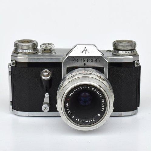 Pentacon F geproduceerd door Zeiss Ikon met een Meyer lens., Audio, Tv en Foto, Fotocamera's Analoog