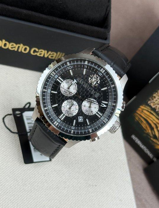 Roberto Cavalli - Chronograph Date - Sans Prix de Réserve -, Handtassen en Accessoires, Horloges | Heren