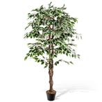 2dekans | Coast Kunstboom - 1008 Bladeren - Onderhoudsvrij -, Huis en Inrichting, Ophalen of Verzenden