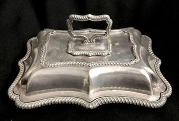 Ovenschaal -  V.K., Sheffield, Koningin Victoria (1837-1901)