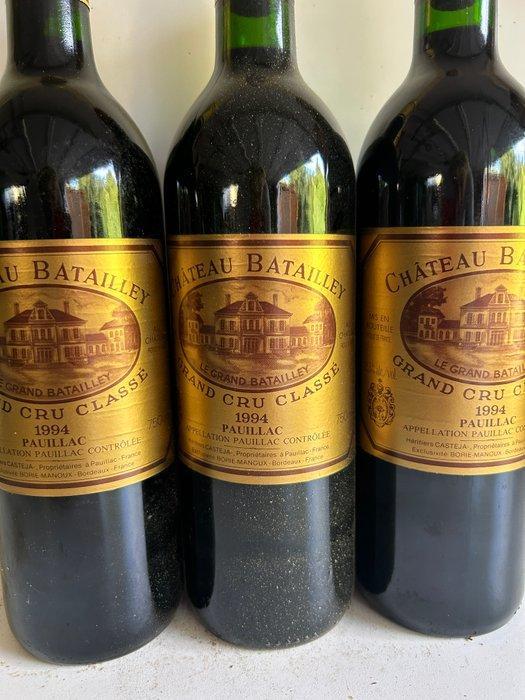 1994 Château Batailley - Pauillac 5ème Grand Cru Classé - 3, Verzamelen, Wijnen