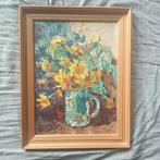 École néerlandaise (XX) - Stilleven met gele bloemen