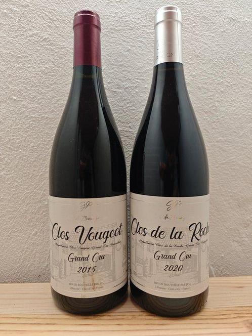 2015 JC Guyaux Clos Vougeot & 2020 Clos de la Roche -, Verzamelen, Wijnen