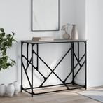 vidaXL Wandtafel 100x40x80 cm bewerkt hout grijs sonoma, Huis en Inrichting, Tafels | Bijzettafels, Verzenden, Nieuw