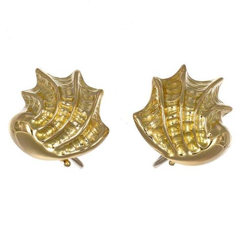 Boucles doreilles - 18 carats Or jaune, Handtassen en Accessoires, Oorbellen