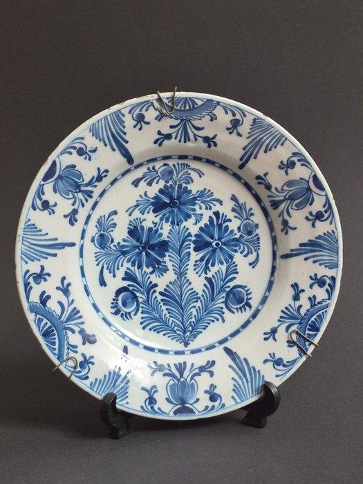 Bord - Keramiek - Delfts aardewerk faience bord, Antiek en Kunst, Antiek | Glaswerk en Kristal