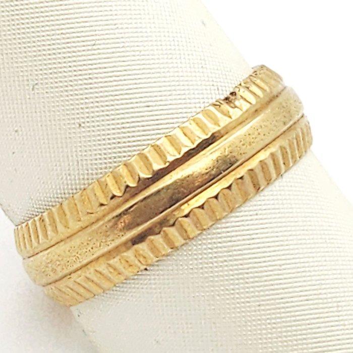 Ring - 18 karaat Geel goud, Handtassen en Accessoires, Ringen