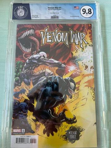 Venom War #1 - Philip Tan #TeamEddie Connecting Variant -