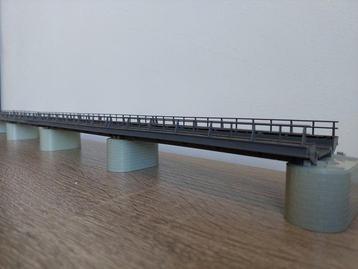 Märklin H0 - 7267/7268/7250/-53 - Éléments de pont pour
