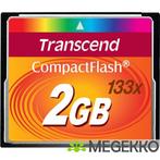 Transcend Compact Flash 133x  2GB, Verzenden, Nieuw