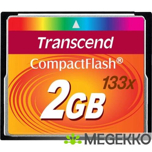 Transcend Compact Flash 133x  2GB, Computers en Software, Overige Computers en Software, Nieuw, Verzenden