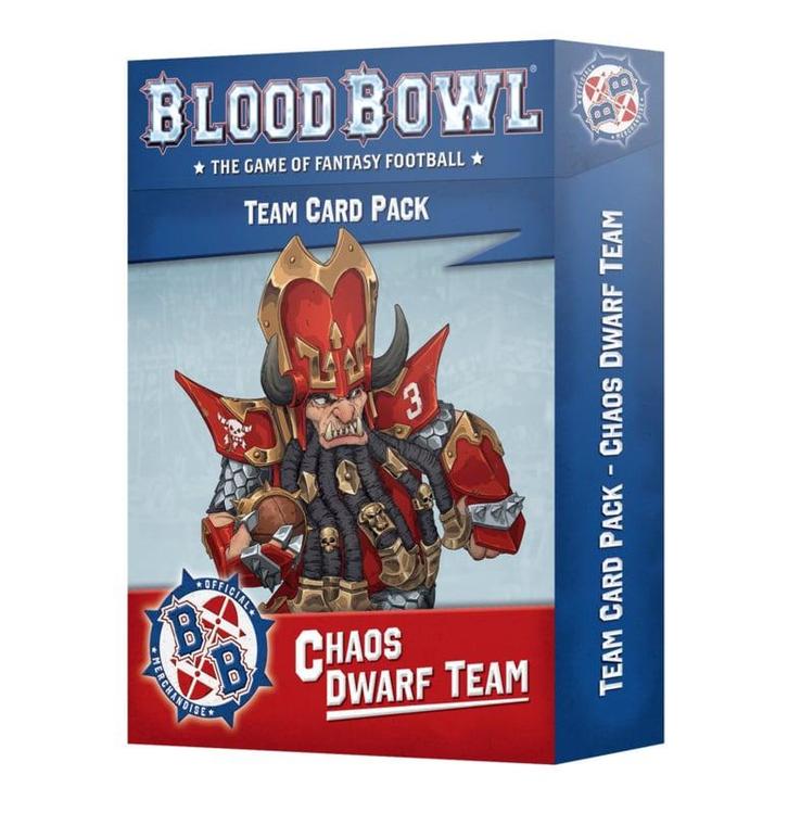 Blood Bowl Chaos Dwarf cards (warhammer nieuw), Hobby en Vrije tijd, Wargaming, Ophalen of Verzenden