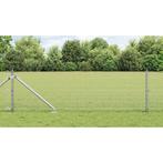 vidaXL Gelast Draadhek met 13 Spijkerpalen 0.6x100 m, Verzenden, Nieuw